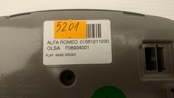 LAMPA OSVĚTLENÍ KABINY PŘEDNÍ ALFA ROMEO GIULIA