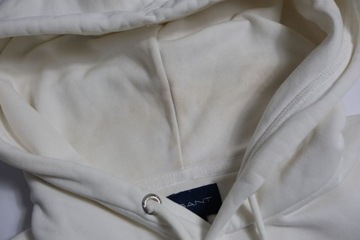 GANT__MODNA BLUZA MĘSKA HOODIE LOGO CREAM__M