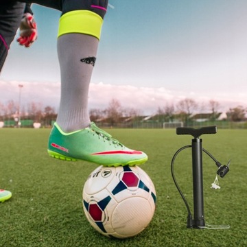 POMPKA ROWEROWA DO PIŁEK BASENU ROWERU MATERACA Z WĘŻYKIEM RĘCZNA+KOŃCÓWKI