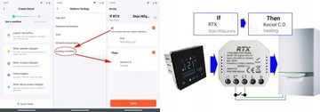 Термостат, контроллер котла, насос печи, Zigbee TUYA