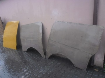 VW TRANSPORTER T5 LONG TAPICERKA BOCZEK TYŁ DYKTA