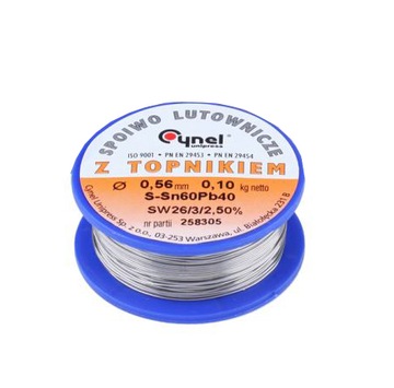 Банка 0,56мм/100г Sn60Pb40 CYNEL