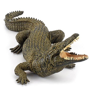 Модель крокодила для моделирования животных, материал ПВХ