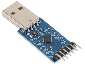 USB - UART TTL преобразователь, микросхема CP2104 Silabs