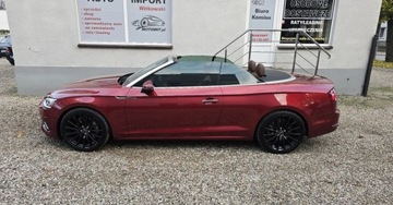 Audi A5 F5 Cabrio 2.0 TFSI 252KM 2018 Audi A5 Cabrio 2,0 benzyna 252 KM Quattro NAVI Full LED zarejestrowany 2.0, zdjęcie 2