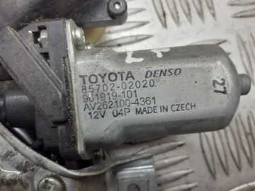MECHANIZMUS OKNO LEVÝ PŘEDNÍ TOYOTA AVENSIS T27 1.8WTI 85702-02020