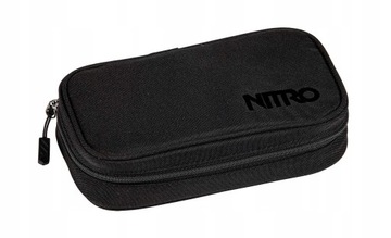 Nitro Pencil Case XL Czarny Piórnik 6.5 x 21 x 10
