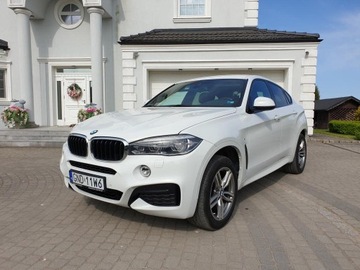 BMW X6 F16 Crossover xDrive30d 258KM 2018 BMW X6 F16 xDrive 30 d M Sport LED 258 KM Salon PL stan jak nowy