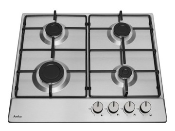 ZESTAW AGD DO ZABUDOWY AMICA | KOLOR INOX/SREBRNY/SZARY