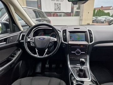 Ford S-Max II Van 1.5 EcoBoost 160KM 2016 Ford S-Max 1.6 Benzyna Titanium Grzane Fotele, zdjęcie 16