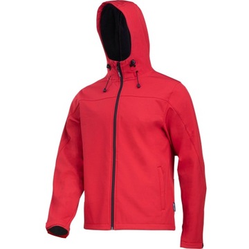 LAHTI PRO Kurtka robocza Soft-shell czerwona r. M