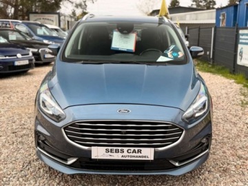 Ford S-Max II Van Facelifting 2.0 EcoBlue 150KM 2020 Ford S-Max Bogate wyposazenie 7 osobowy Automat Grzana kierownica, zdjęcie 4