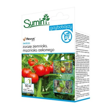 Sumin Revus 250 SC grzybobójczy mączniak zwalcza zarazę ziemniaka 50 ml
