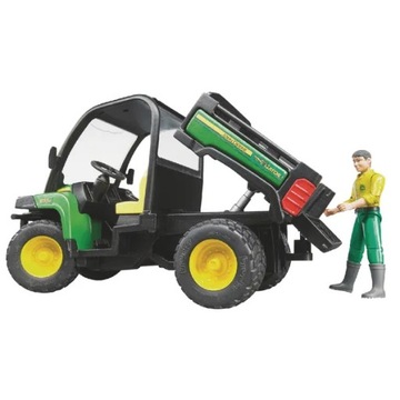 Самосвал Bruder John Deere Gator с водителем 02490