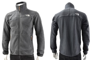 THE NORTH FACE kurtka polarowa wpinka ciepła szara roz S