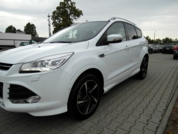 Ford Kuga II SUV Facelifting 1.5 EcoBoost 182KM 2017 Ford Kuga Salon Polska Individual 4x4 Kamera Xenon Skora 1.5 BenzynaLPG, zdjęcie 9