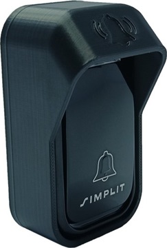 Корпус, козырек, крышка звонка из АБС - Simplit A6