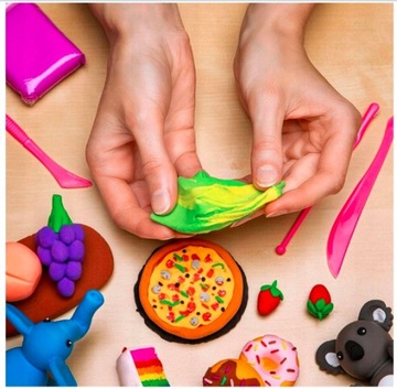 ПЛАСТИКИН SENSO ПЕНА ПОЛИМЕРНАЯ ГЛИНА 12 шт.