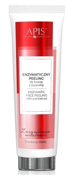 APIS Żurawinowa witalność Enzymatyczny peeling do twarzy z żurawiną 100ml