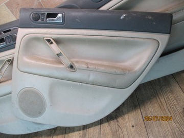 PASSAT B5 96-00 КОМПЛЕКТ КОЖИ БОКОВИНЫ КОМБИ ЛЕВОЙ ДВЕРИ ВОДИТЕЛЯ