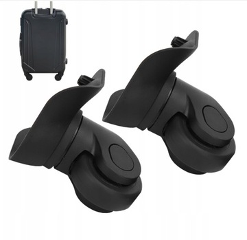 2X ПОВОРОТНЫЕ КОЛЕСА ДЛЯ ЧАСТИ ЧЕМОДАНА БАГАЖА