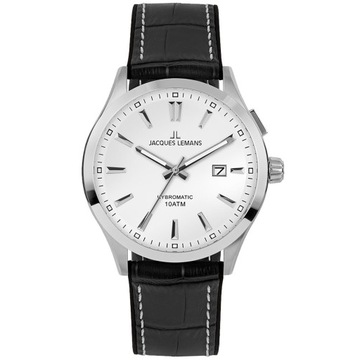 Zegarek męski JACQUES LEMANS Hybromatic 1-2130B [+GRAWER]