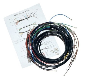 Instalacja wiązka elektryczn MZ TS 150 na 2 zegary