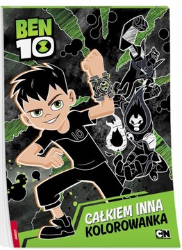 KSIĄŻKA CAŁKIEM INNA KOLOROWANKA BENTEN BEN 10