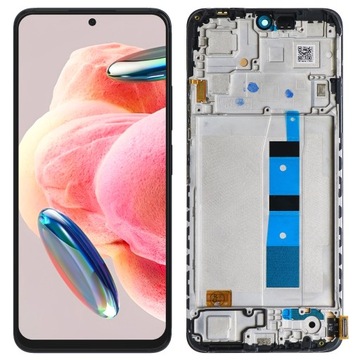 LCD WYŚWIETLACZ EKRAN DOTYK SZYBKA XIAOMI REDMI NOTE 12 4G OLED RAMKA