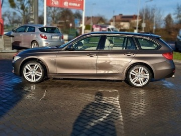 BMW Seria 3 F30-F31-F34 Touring 2.0 320d 184KM 2013 BMW 320d 184KM Modern X-Drive Jasne Skóry Navi El klapa Zarejestr w Polsce, zdjęcie 6