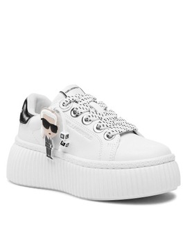 KARL LAGERFELD KOMFORTOWE, PRZEPIĘKNE SNEAKERSY R.40 KLF505