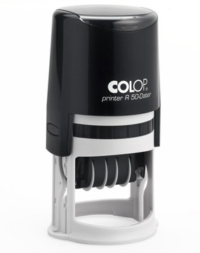 Pieczątka datownik okrągła R50