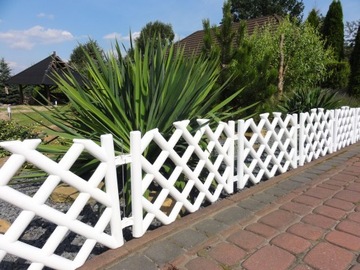 Охотник на сад забор 3,5 метра высота 45 см 4 цвета забор + высокие каблуки бесплатно