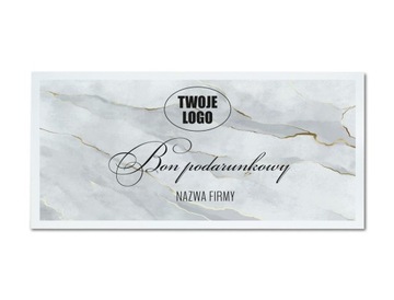 100x boho bony vouchery podarunkowe z Twoim LOGO