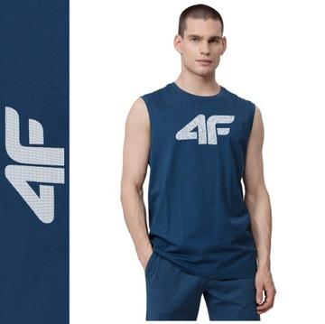 KOSZULKA MĘSKA 4F BEZRĘKAWNIK TANK TOP T-SHIRT L