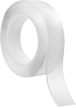 ПРОЧНАЯ ДВУСТОРОННЯЯ ЛЕНТА 3М. NANO GRIP САМОКЛЕЯЩИЙСЯ ВОДОНЕПРОНИЦАЕМЫЙ 300см КАЧЕСТВО