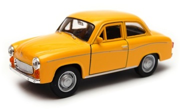 Syrena 105 Legendy PRL 1:34 WELLY syrenka żółty