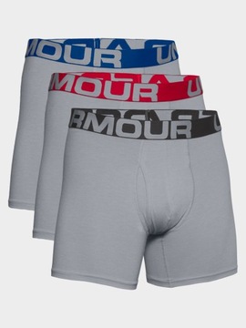 UNDER ARMOUR BOKSERKI MĘSKIE 3 sztuki BAWEŁNIANE