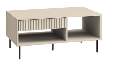 Ława do salonu pokoju z szufladą na nóżkach SOPHIE 10 CASHMERE
