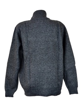 6286 Sweter męski rozpinany ciepły grf rozm 3XL