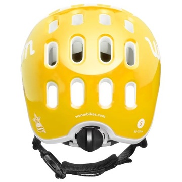 Woom kask rowerowy dla dzieci żółty - XS 46-50 cm, Żółty