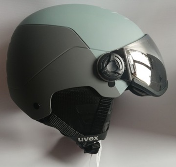 Шлем Uvex WANTED VISOR, 54-58 см, оттенки серого