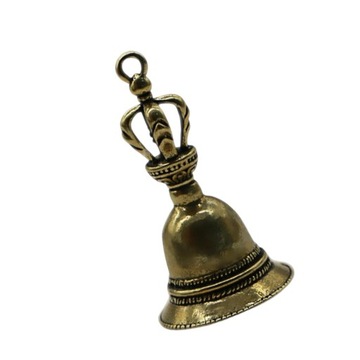 Mini dzwonek mosiężny ręczny Dzwonek mosiężny wiszący