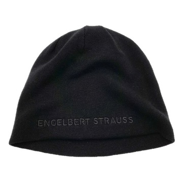 CZAPKA zimowa MĘSKA DAMSKA Engelbert Strauss CZAPKI KOMFORTOWE czarna M