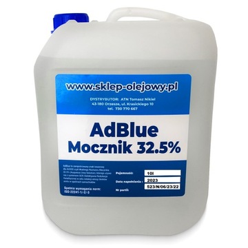 Dodatek AdBlue Ad Blue NOXY 10 L LITRÓW