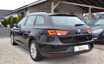 Seat Leon III ST 1.6 TDI CR 105KM 2015 Seat Leon Bezwypadkowy - DSG - Niski przebieg - Super Stan - 1 wlasciciel, zdjęcie 2