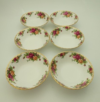 6x Miska Na Zupe Royal Albert Old Country Roses