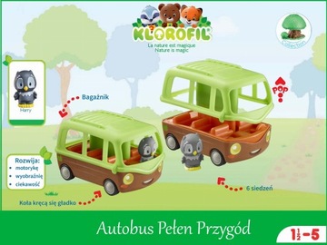 Автомобиль Автобус, полный приключений Складная машина Сова