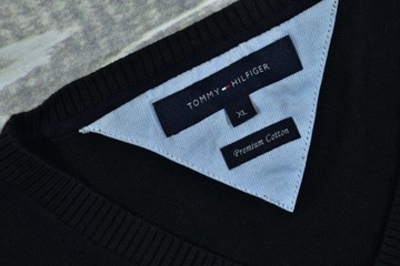 TOMMY HILFIGER Premium Cotton Sweter Męski / XL