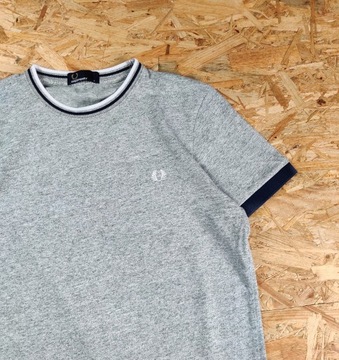 Koszulka T-Shirt FRED PERRY Casual Nowy Model S